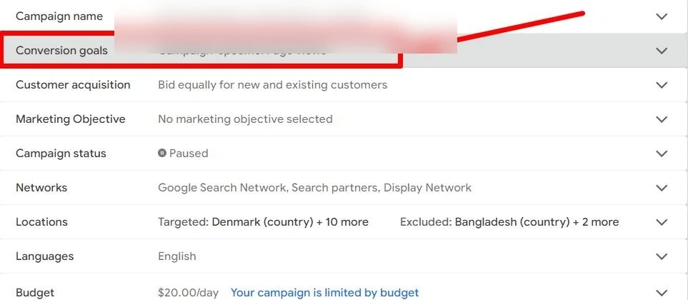 Google Ads and Tracking Audit — Real project evidence (evidence 2 of 13)