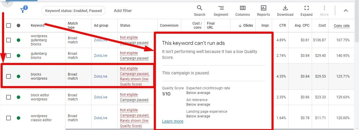 Google Ads and Tracking Audit — Real project evidence (evidence 3 of 13)