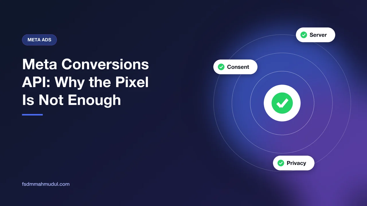 Meta Conversions API Explained: Why the Pixel Alone Is Not Enough